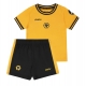 Wolves Jorgen Strand Larsen #9 Maglia Gara Casa Repliche 2024-25 Bambino Maniche Corte Wolves Jorgen Strand Larsen #9 Maglia Gara Casa Repliche 2024-25 Bambino Maniche Corte